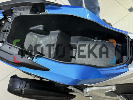 Скутер Мотомир TRACER ADV 50cc (125) синий - купить с доставкой, по выгодной цене в интернет-магазине Мототека