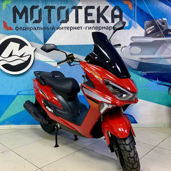Скутер Мотомир GALAXY 49.9 (150) красный | Мототека