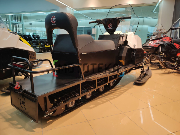 Снегоход БТС Арктик - 4Т Лонг Люкс 29 л.с.. эл. запуск. реверс. тормоз белый (машинокомплект) | Мототека Снегоход БТС Арктик - 4Т Лонг Люкс 29 л.с.. эл. запуск. реверс. тормоз белый (машинокомплект) | Мототека