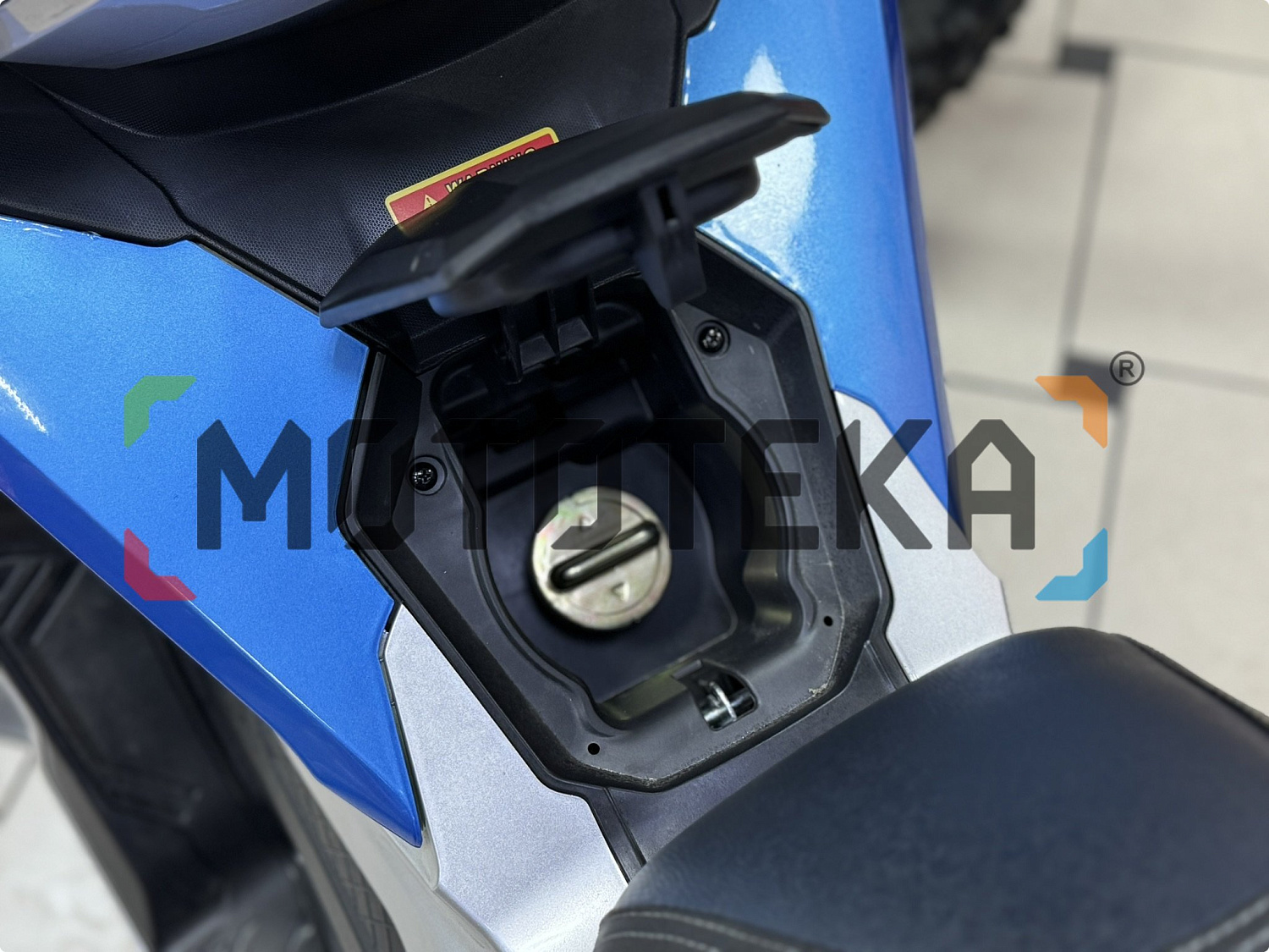 Скутер Мотомир TRACER ADV 50cc (125) синий